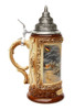 Thomas Kinkade Cobblestone Xmas Beer Stein 0.5 Liter