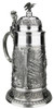 Marksman Hunter Pewter Beer Stein 1 Liter