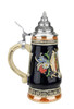 3/10 Liter Hand-Painted German Stein for Wedding Gift