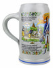 Official Munich Oktoberfest 2015 Wirtekrug Salt Glaze Beer Mug