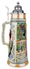 Hunters Kiss Handpainted Beer Stein | 2 Liter