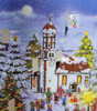 Christmas Eve Alpine Chapel German Advent Calendar