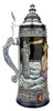 Neptune German Beer Stein with Mermaid Handle | Handpainted 