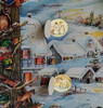 Winter Village with Gnomes German Paper Advent Calendar 