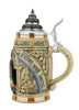 German Couple Barrel Shaped Beer Stein | 0.25 Liter