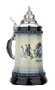 Bavarian Lions and Crown Coat of Arms Beer Stein | 0.25 Liter