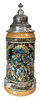 Official Munich Oktoberfest Relief Stein 2025 Baroque Facon Style Pewter Lid