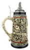 250th USA Anniversary Commemorative Rustic Beer Stein with Liberty Bell Lid: Exclusive Item