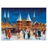 Luebeck Holsten Gate Christmas Market German Advent Christmas Calendar