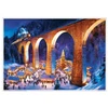 Black Forest Christmas Market with Train German Advent Christmas Calendar