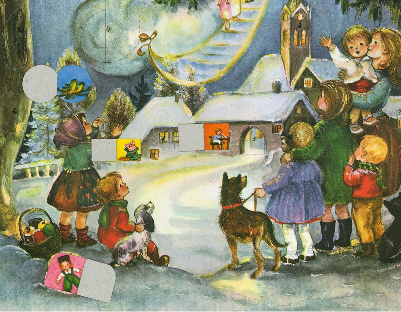 Christmas Angel German Advent Calendar for sale German Steins