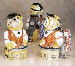 Dealer Bulldog Beer Stein - GermanSteins.com