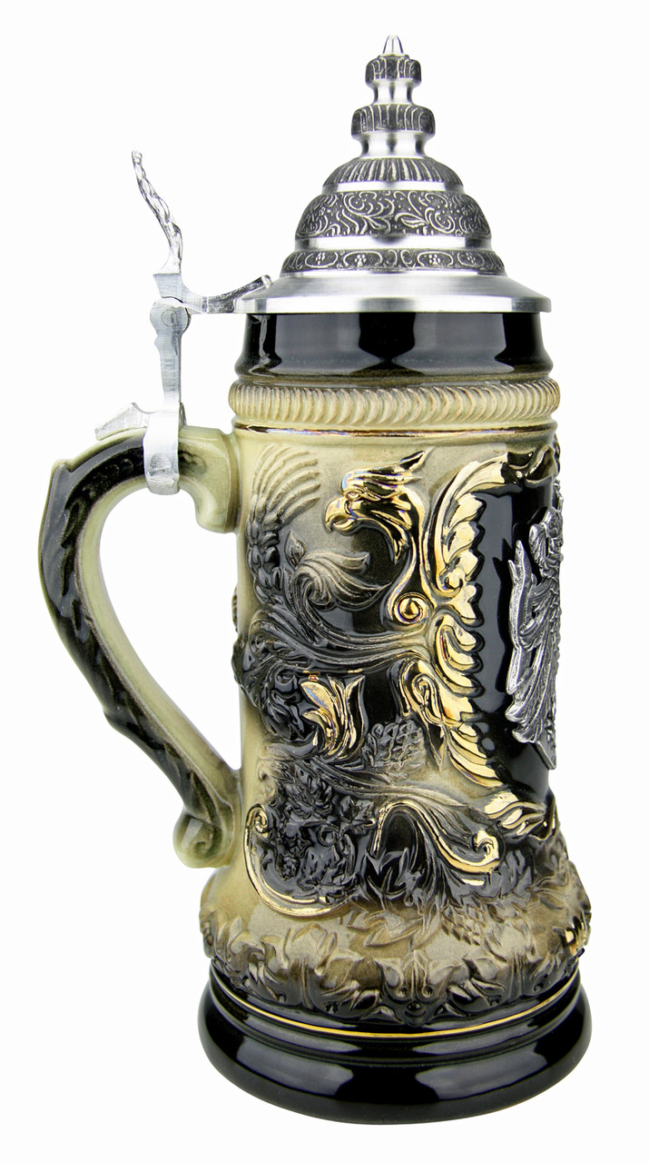 German Eagle Beer Stein