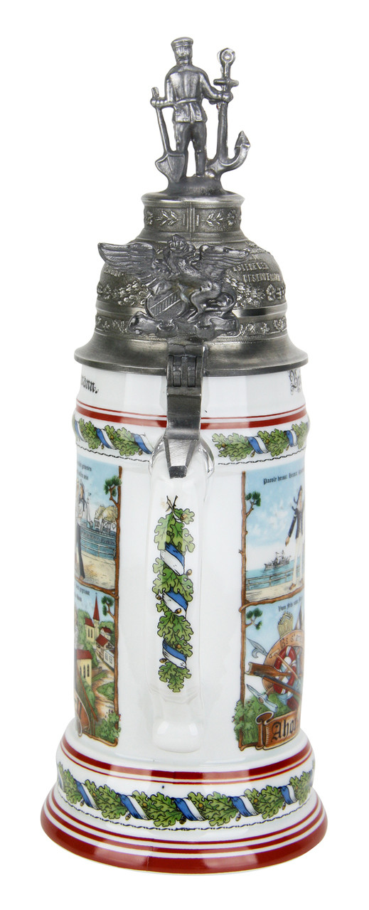 German Navy Regimental Beer Stein