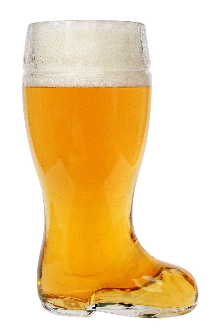 1 Liter Glass Beer Boot Buy custom engraved personalized 1 liter