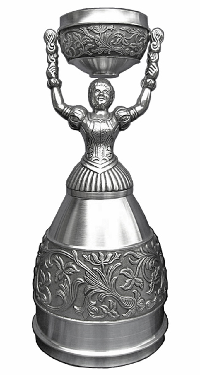 German Pewter Bridal Cup | Nuremberg Wedding Cup