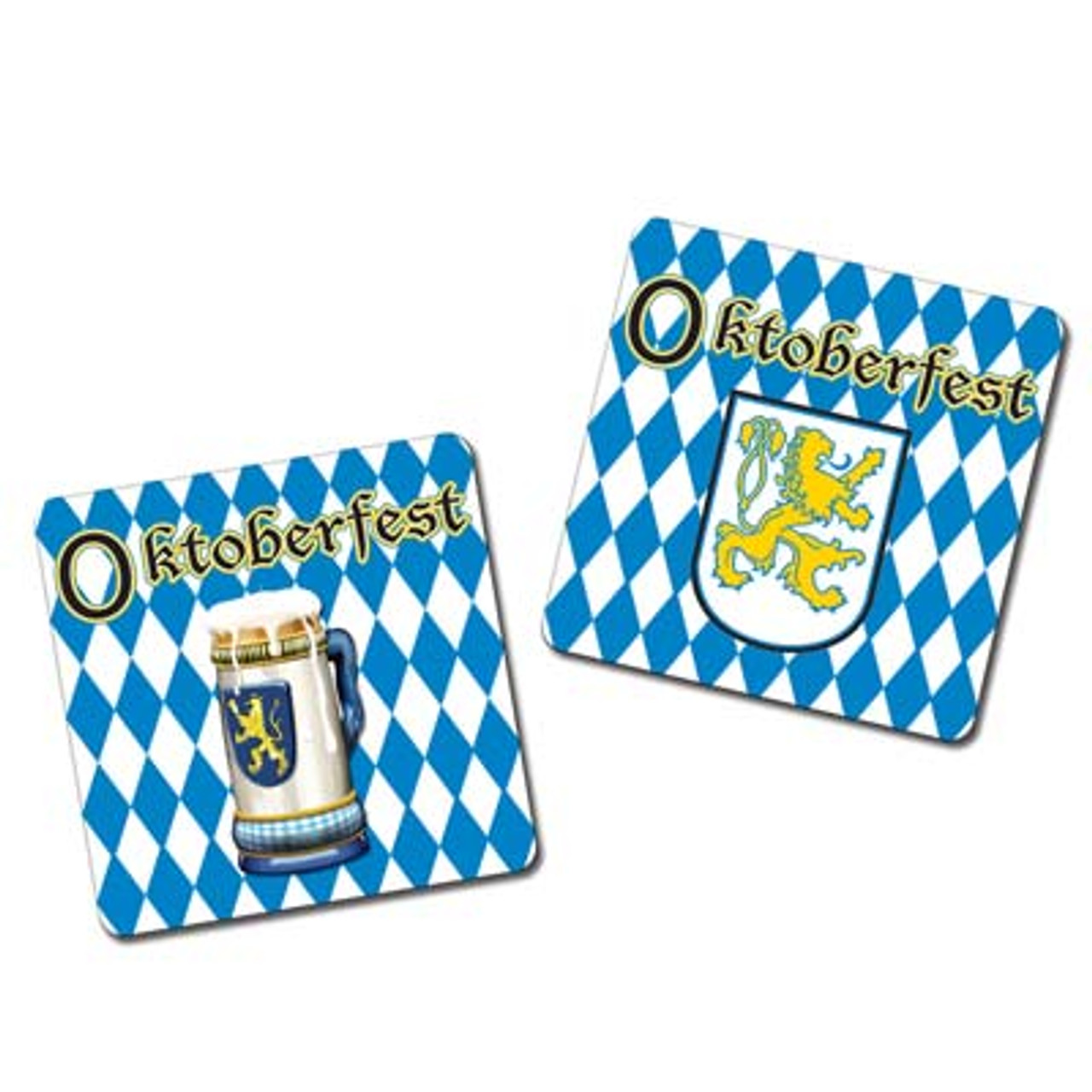 Oktoberfest Party Coasters 8pk