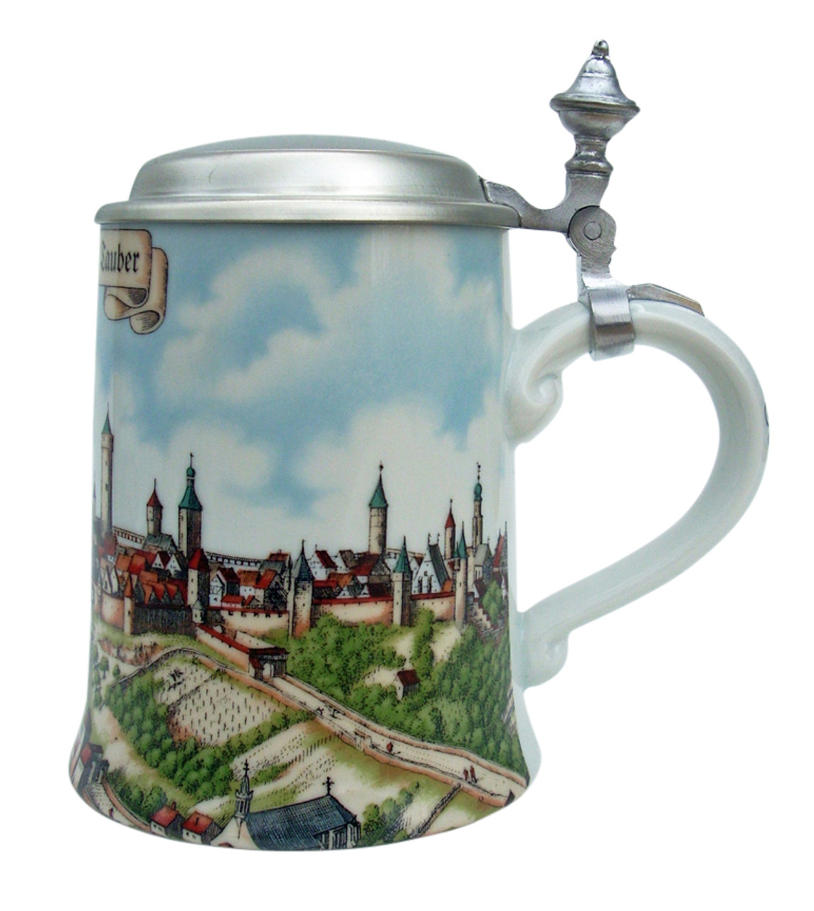 Rothenburg Porcelain Beer Stein