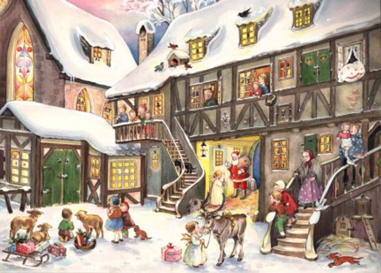 Santa Claus German Advent Calendar Santa Claus German Advent Calendar