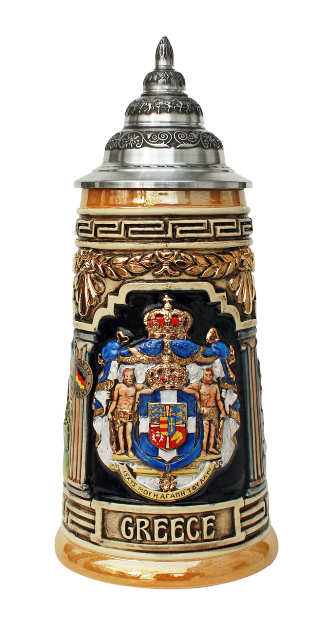 Greece Beer Stein