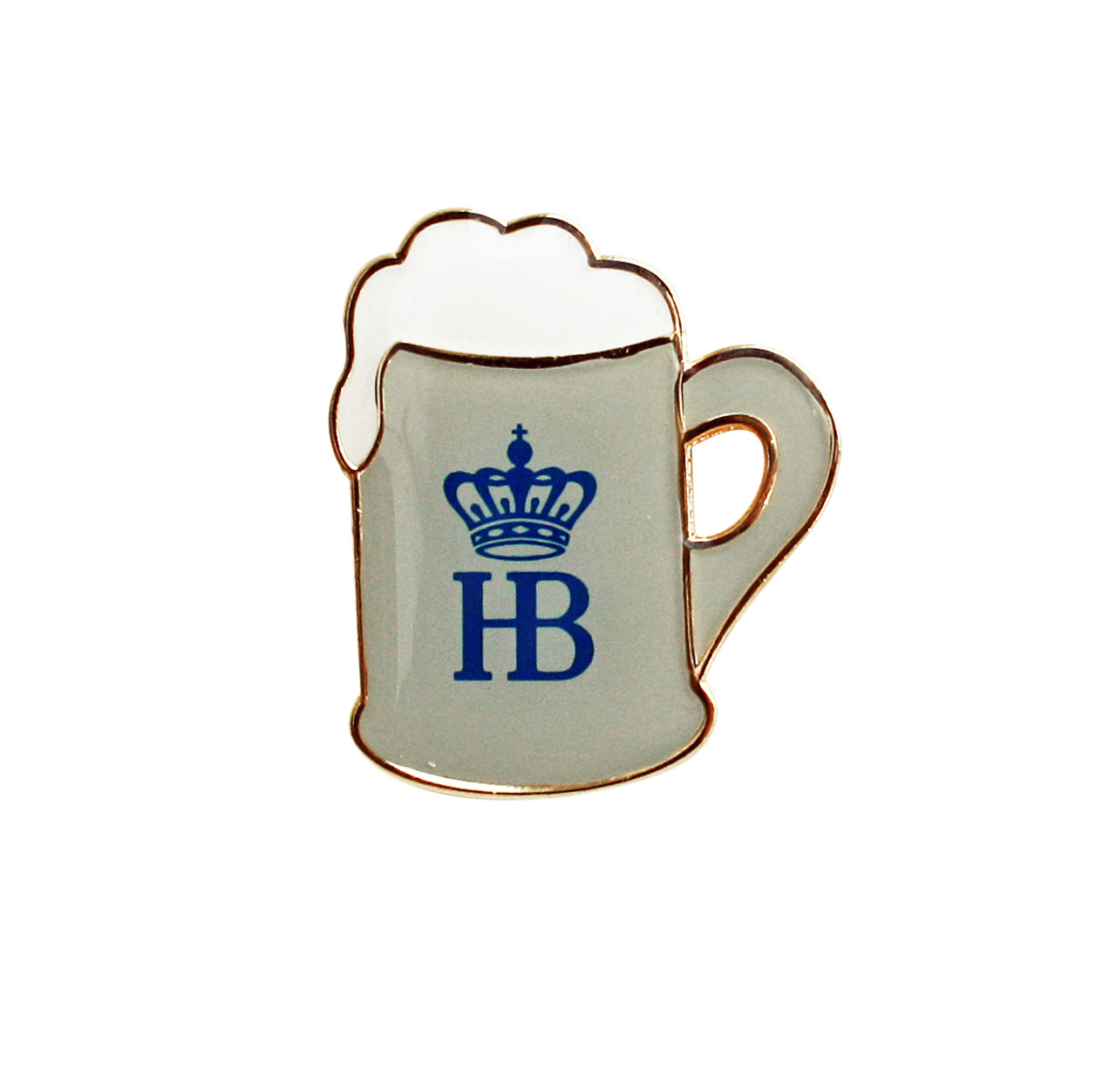 Custom Engraved Glass Hofbrauhaus HB Beer Mug 1 Liter