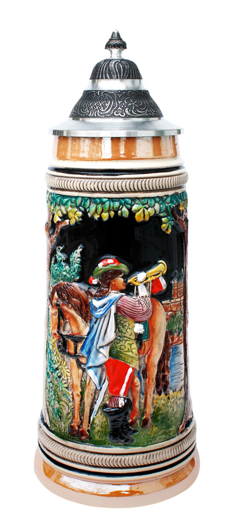 Traditional Beer Mug Germany | Trompeter von Sackingen