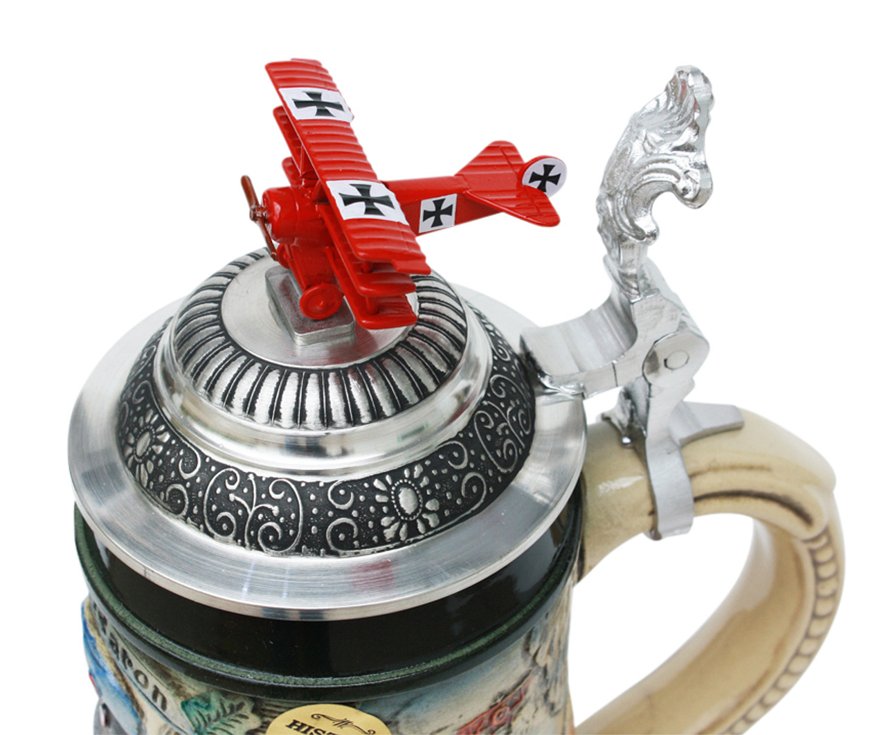 Red Baron Commemorative Beer Stein