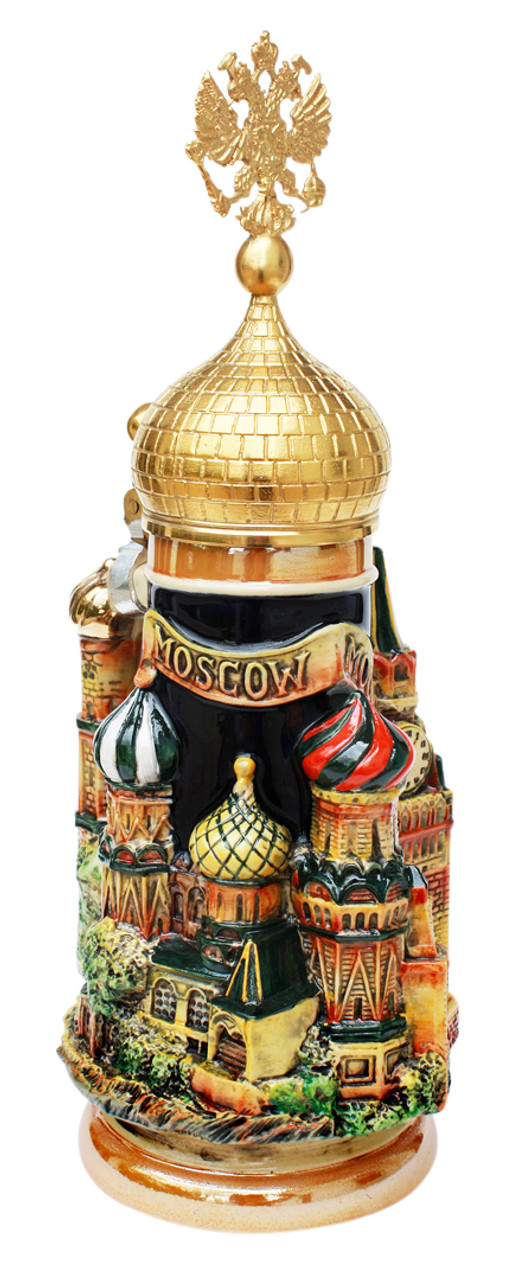 Moscow St. Basil's Cathedral 3D Beer Stein