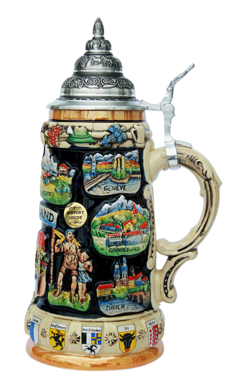 Switzerland Commemorative Beer Stein