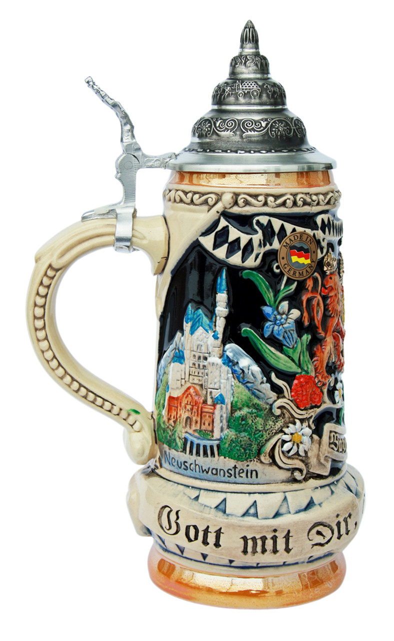 Land of Bavaria Beer Stein - GermanSteins.com