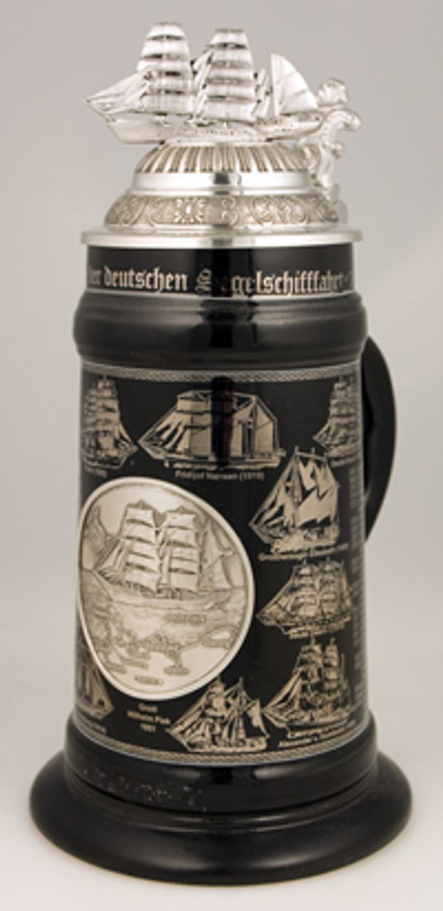 History of the Sailboat Beer Stein