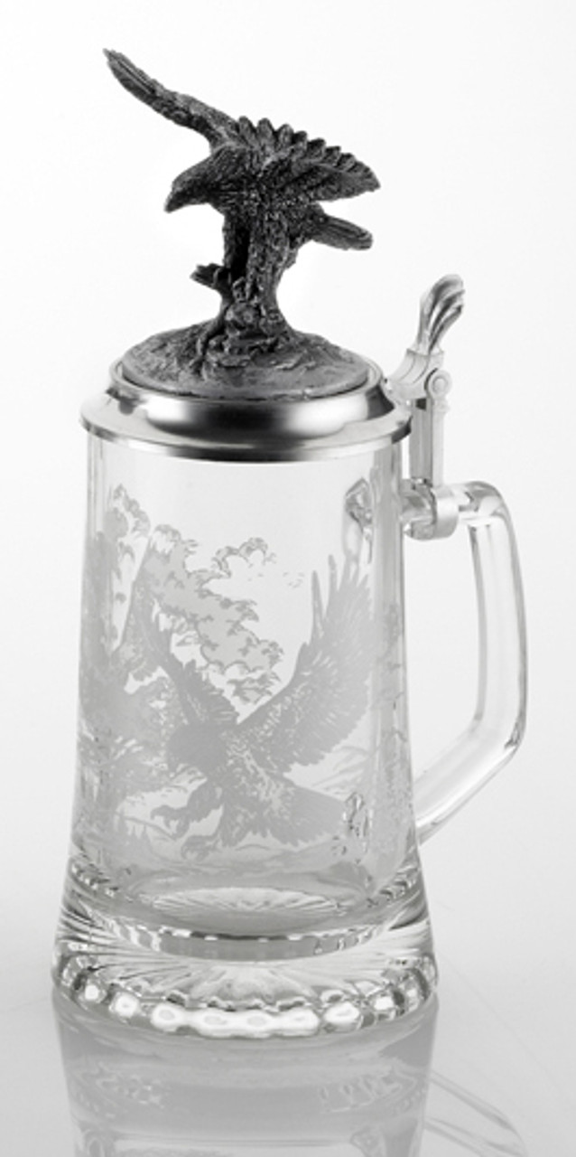 Eagle Glass Beer Stein Eagle Glass Beer Stein