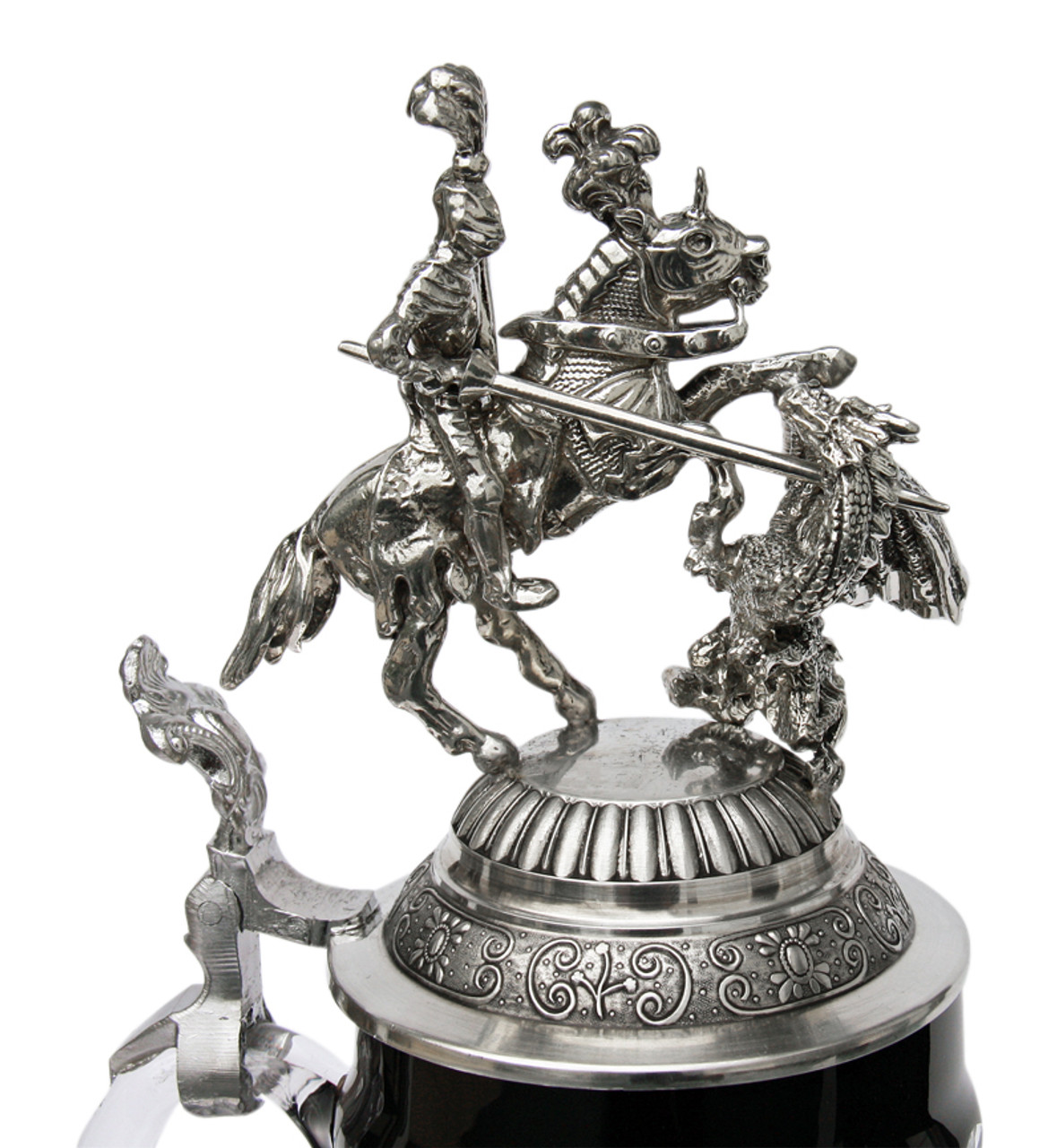 Lord of Crystal St. George the Dragon Slayer German Beer Stein
