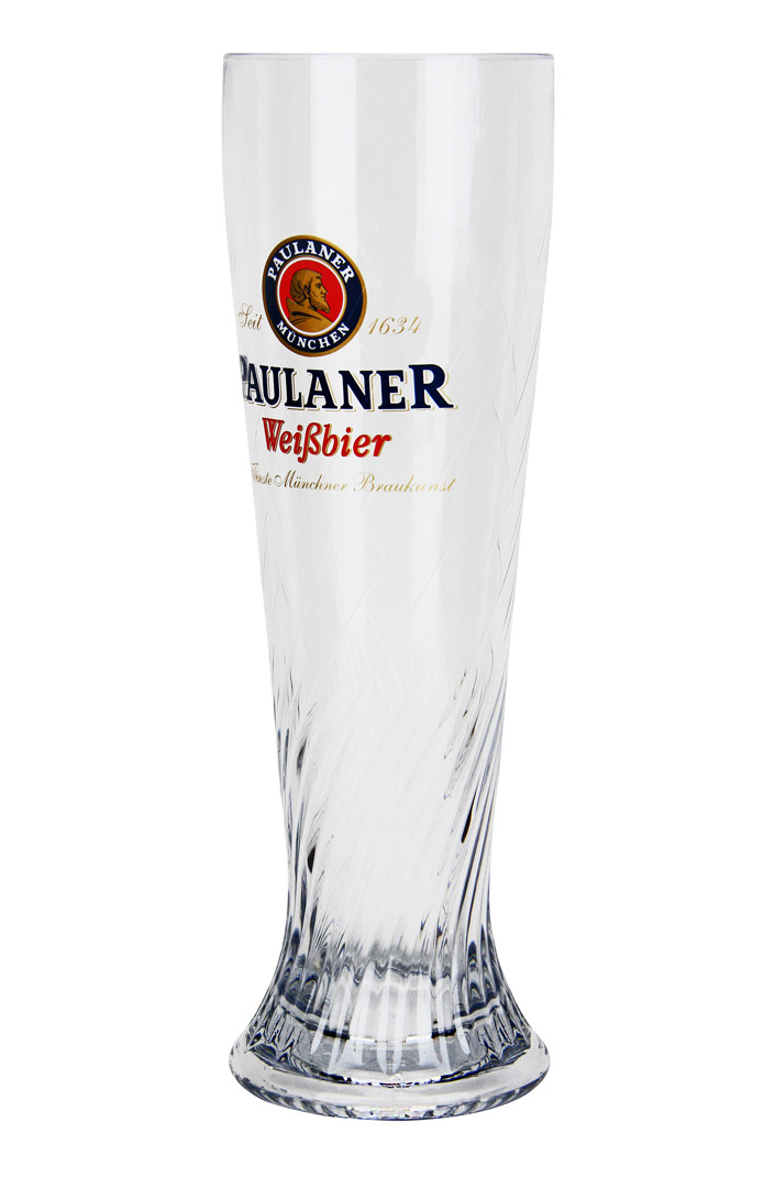 Paulaner Plastic German Wheat Beer Glass 0.5 Liter