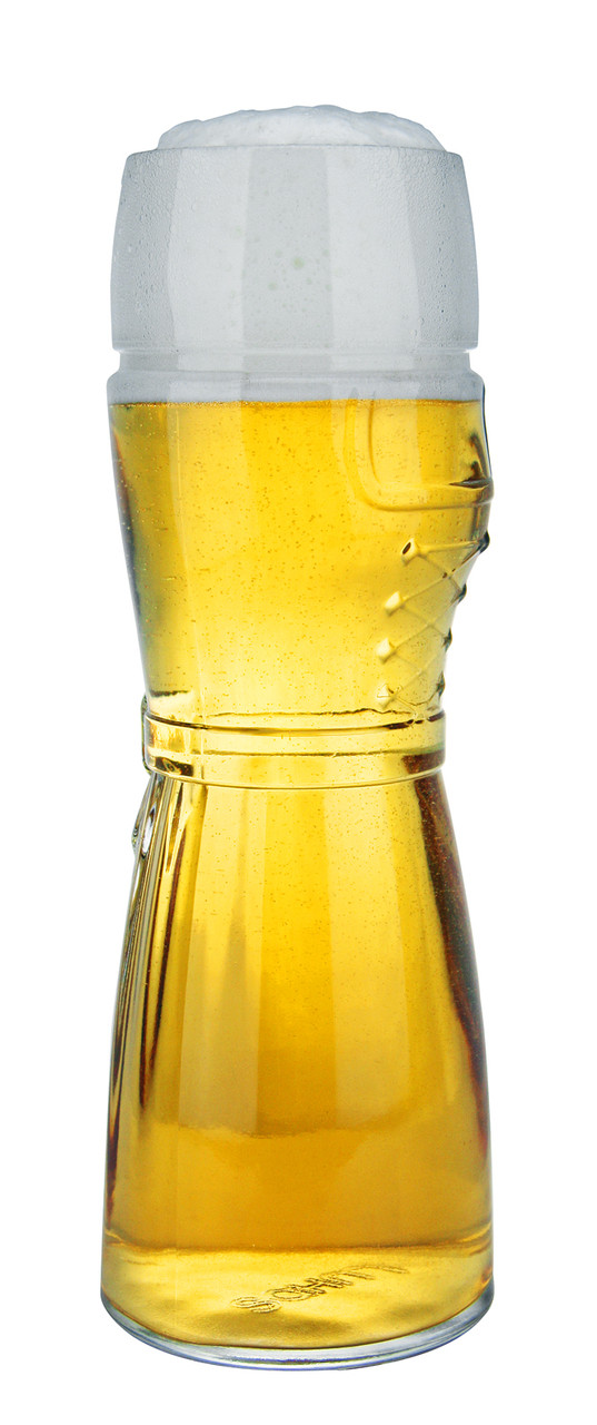 German Wheat Beer Glass for Sale 0.5 Liter