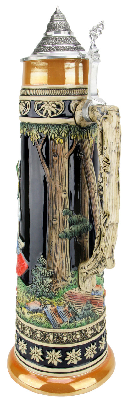 5 Liter Alpine Dance Beer Stein - GermanSteins.com
