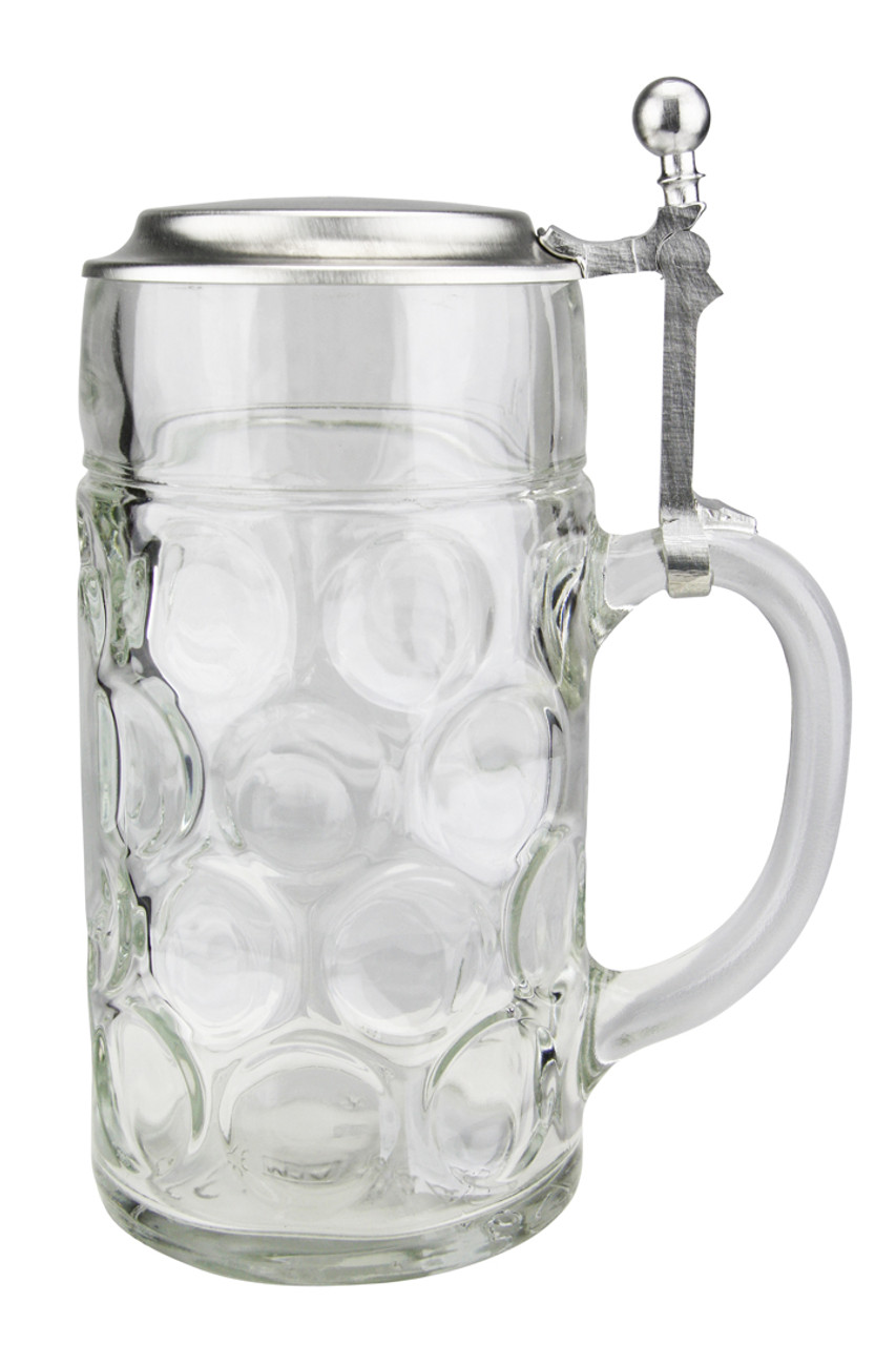 Large Glass Mug (34oz) - Sparta Pewter USA