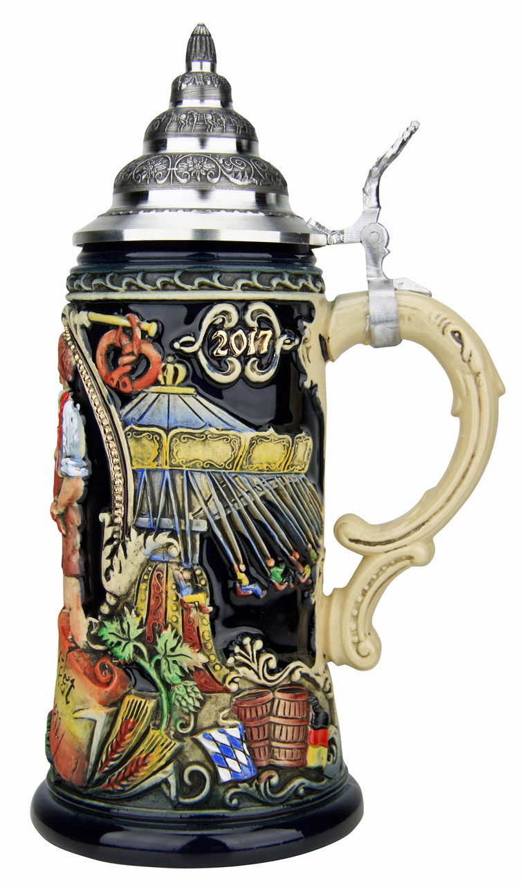 207th Anniversary Oktoberfest Festivities Beer Stein | King Werk