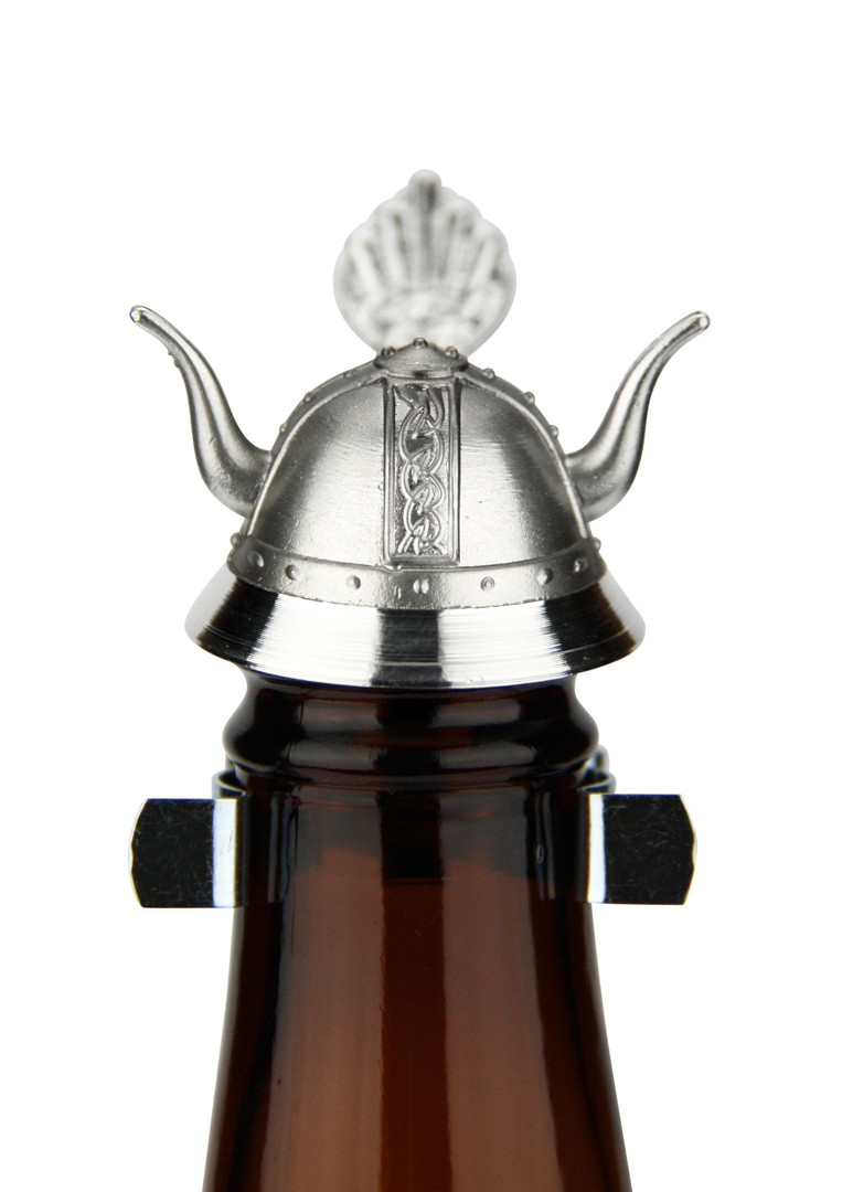 K*b様 【stein】 sleeve overfaundation coot Viking_Helmet_Beer_Stein_Lid_f