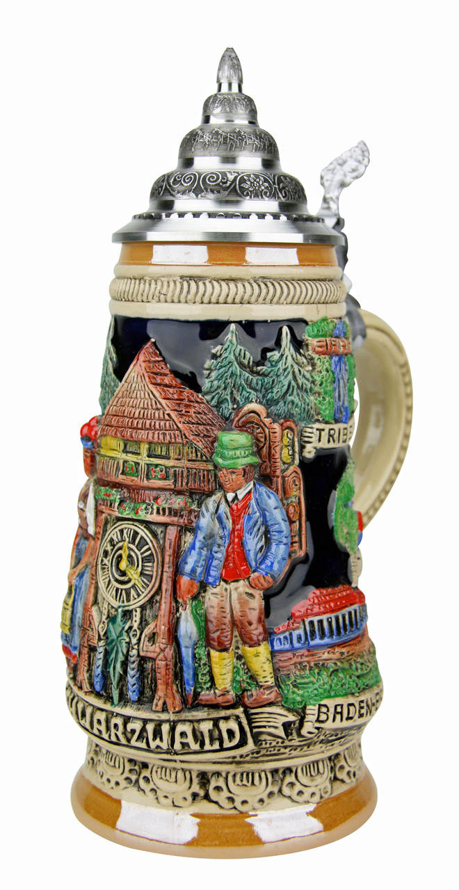 Schwarzwald Cuckoo Clock Beer Stein - GermanSteins.com