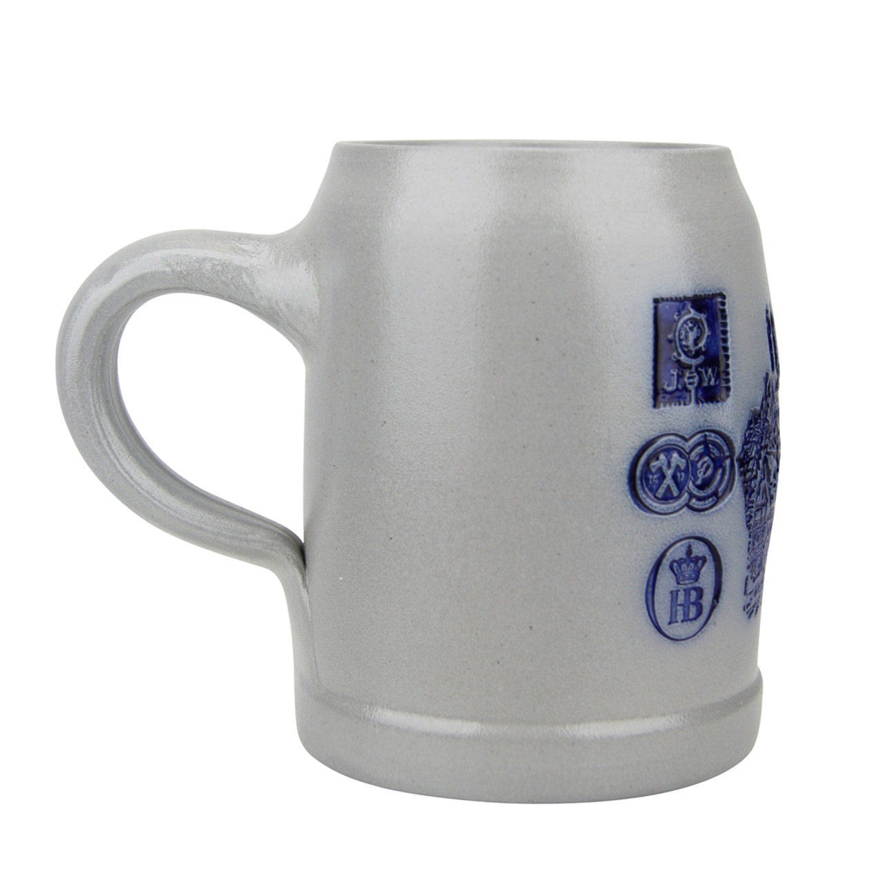 Munich Breweries 0 5 Liter Salt Glaze Stoneware Beer Mug Germansteins Com