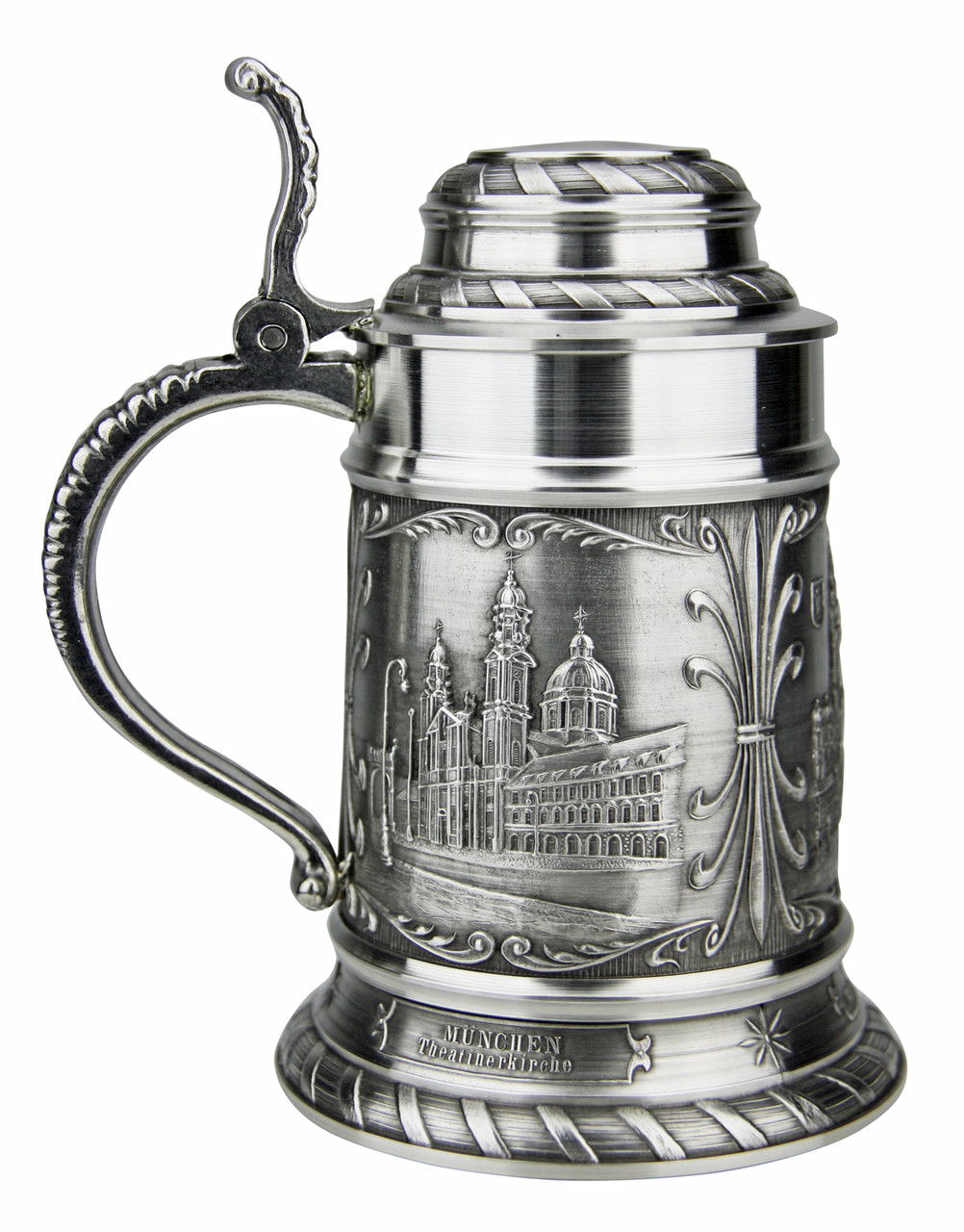 Munich Pewter Beer Stein
