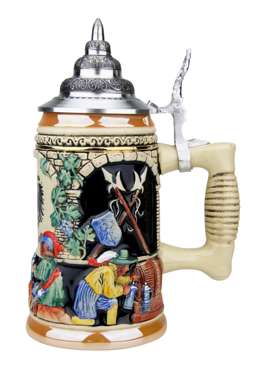 Medieval German Knights Beer Stein