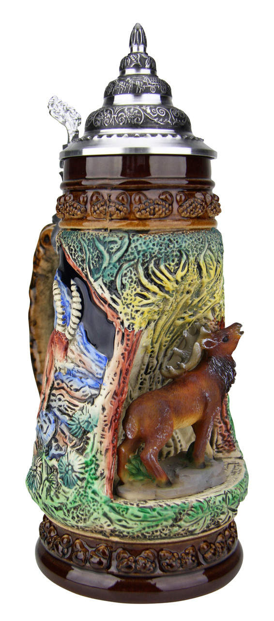 Stag Wildlife Grotto Beer Stein