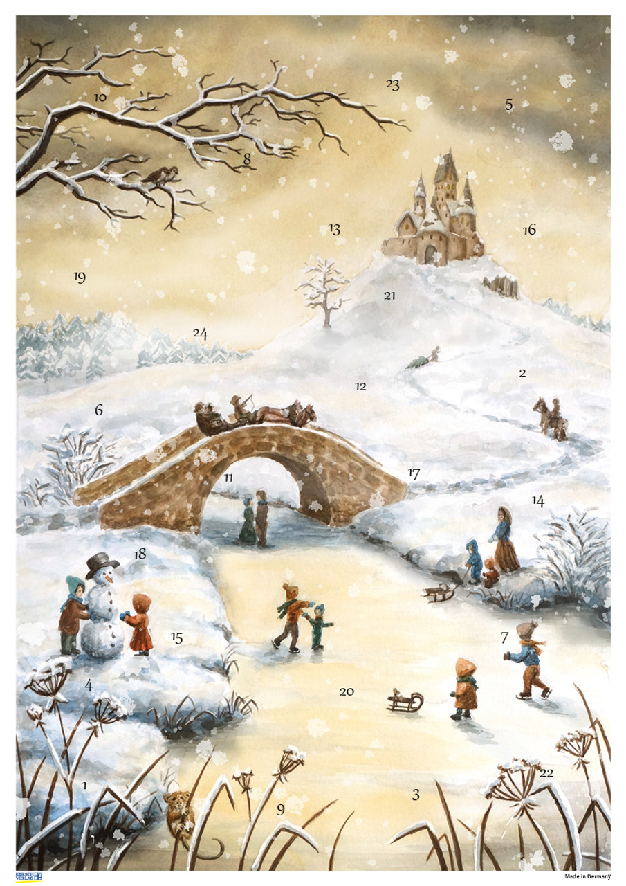 Winter Joy German Advent Calendar Winter Joy German Advent Calendar