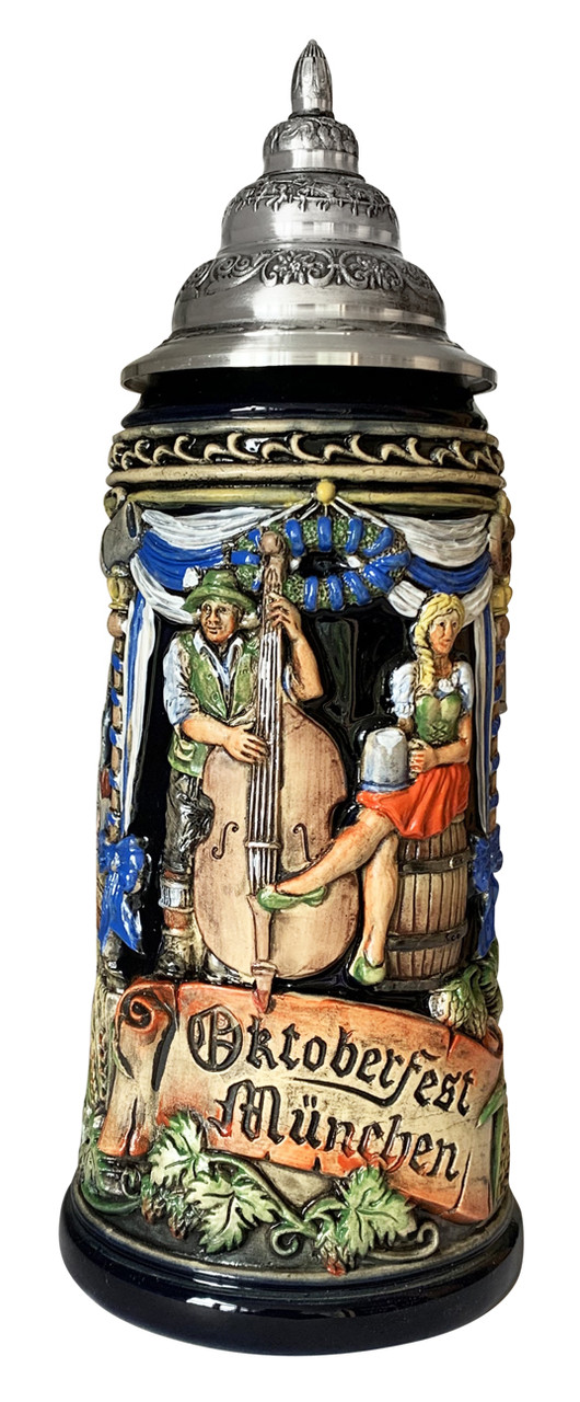 215th Anniversary Oktoberfest Beer Festive Music Stein | King Werk 2025 Oktoberfest Beer Stein