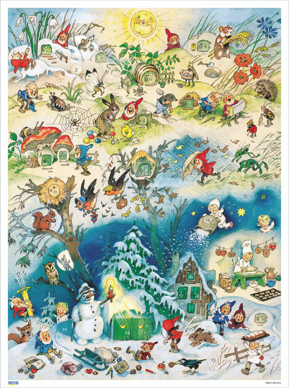 Four Seasons German Advent Calendar