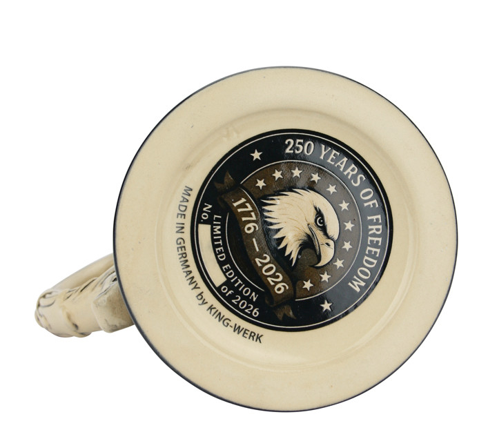 250th USA Anniversary Commemorative Beer Stein with Liberty Bell Lid | Exclusive Item