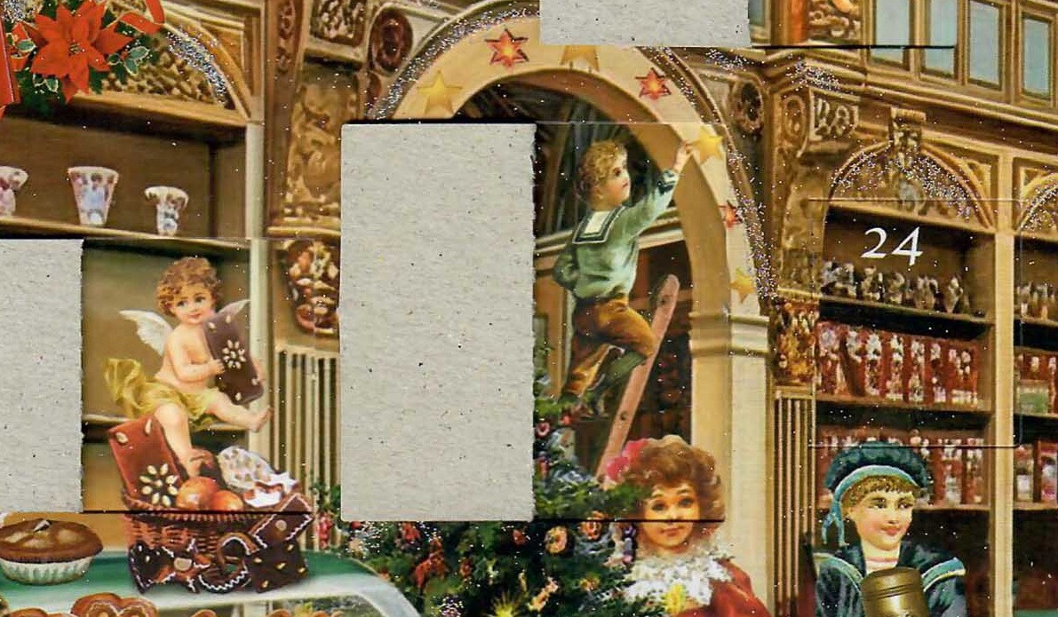 Victorian Christmas at the General Store German Advent Calendar
