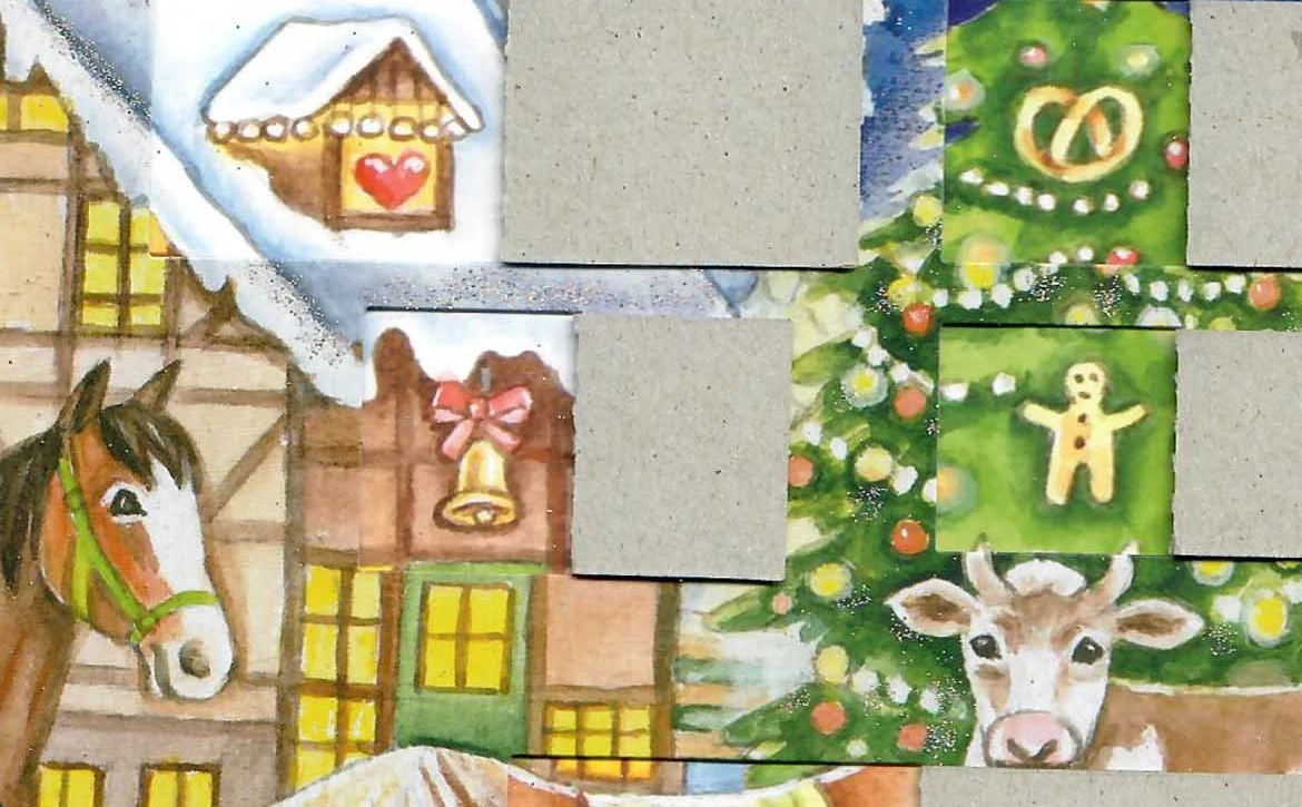Christmas with the Farm Animals German Christmas Advent Calendar